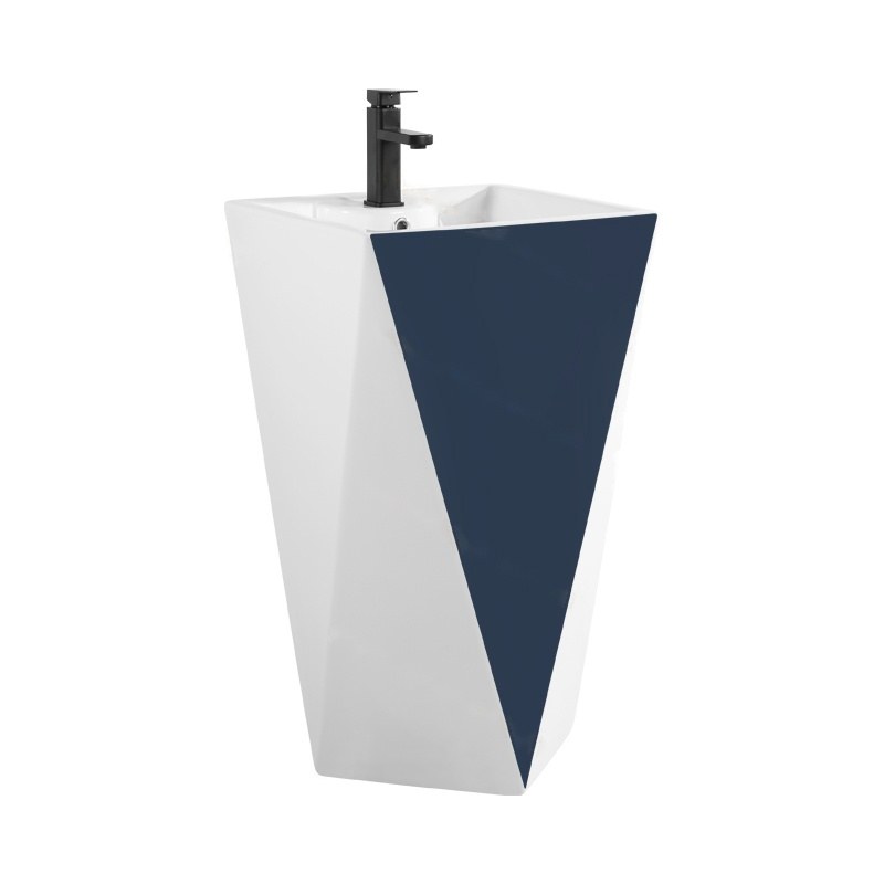 LT-307-CG-WBU colored pedestal-basins