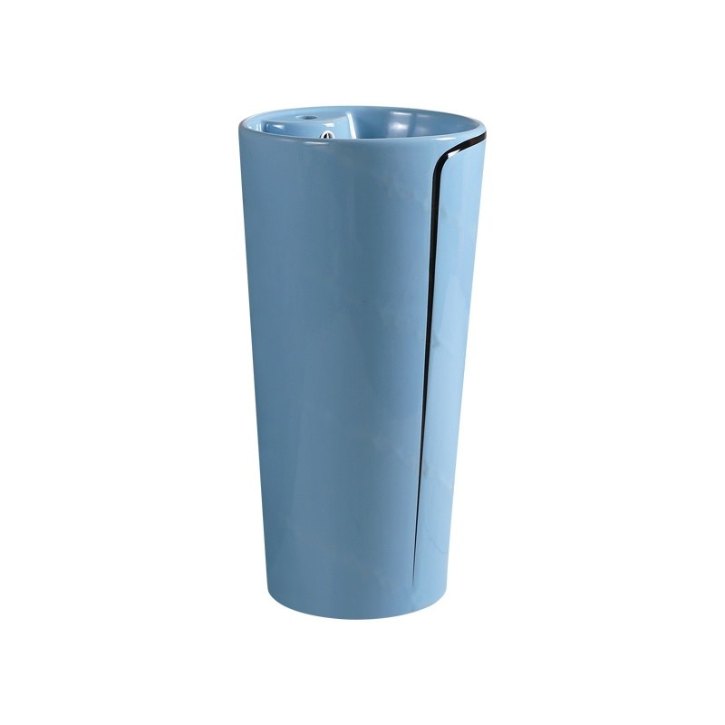 LT-327-CG-BUBLL colored pedestal-basins