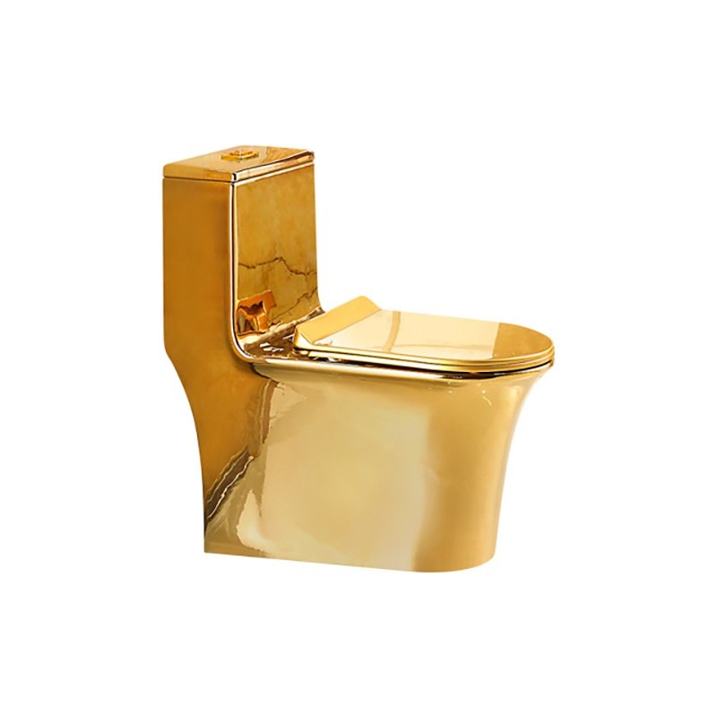 LT-1051-GID-PG gold one-piece-toilets