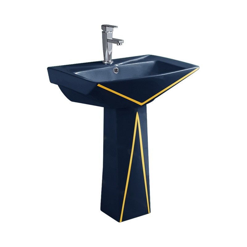 LT-307P-CG-SBGL colored pedestal-basins