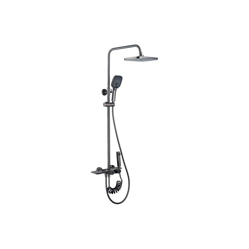 LT-10249-BRA-YTLYHS shower set, shower system, complete shower kit