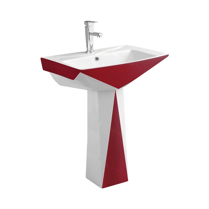 LT-307P-CG-WR colored pedestal-basins