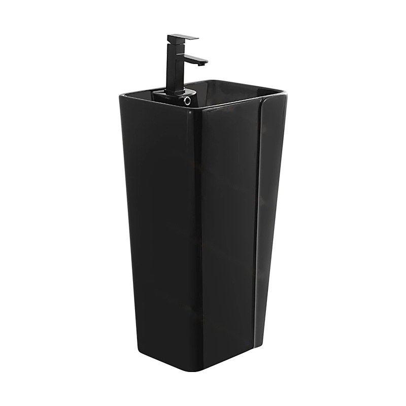LT-320-CG-BL black pedestal-basins