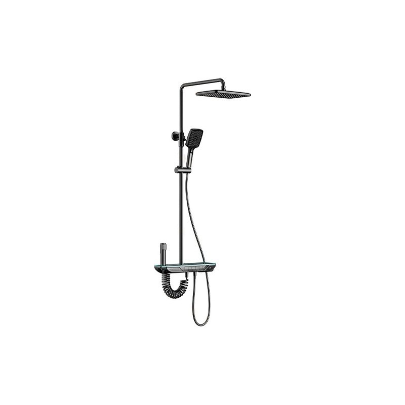 LT-10094-BRA-YTLYHS shower set, shower system, complete shower kit