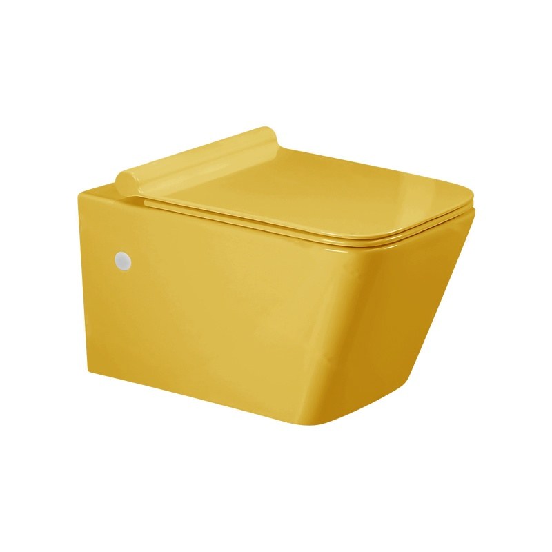 LT-454W-CG-Y gold wall-hung-toilets