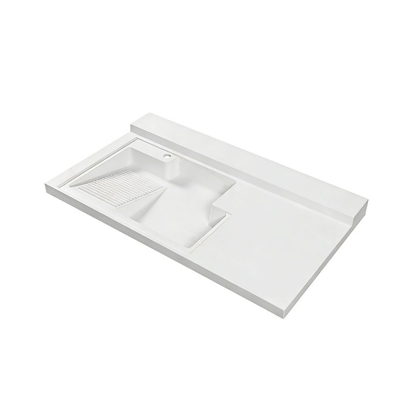 LT-7125 white countertop-basins