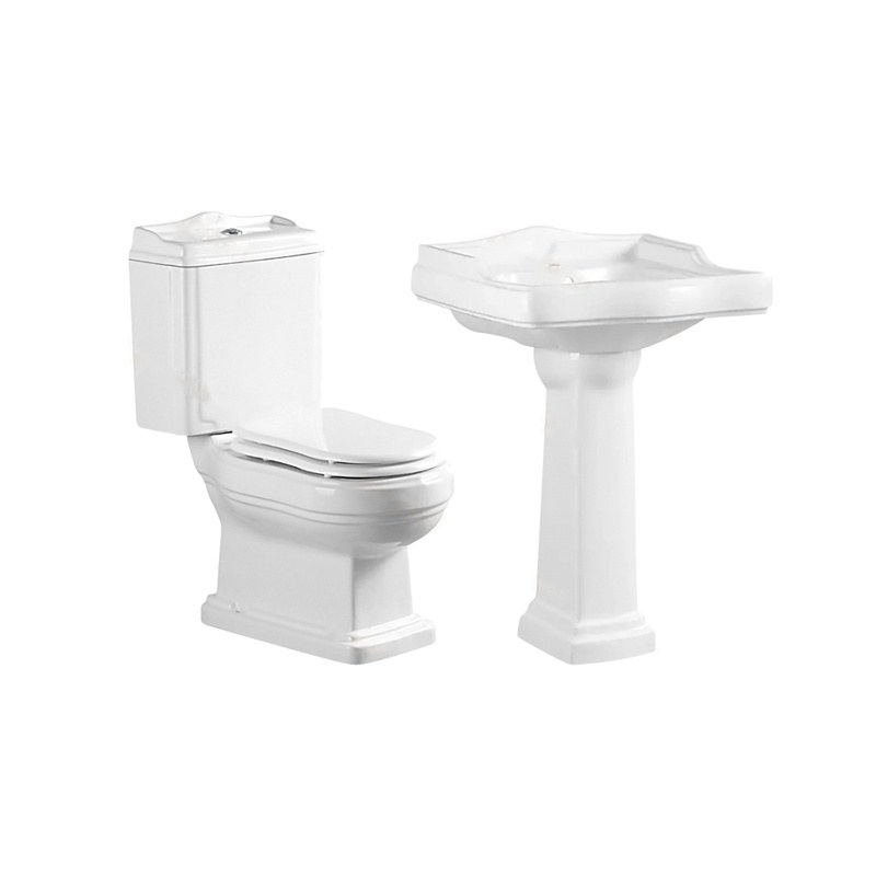 LT-239----LT-339P-2 white two-piece-toilet-suites