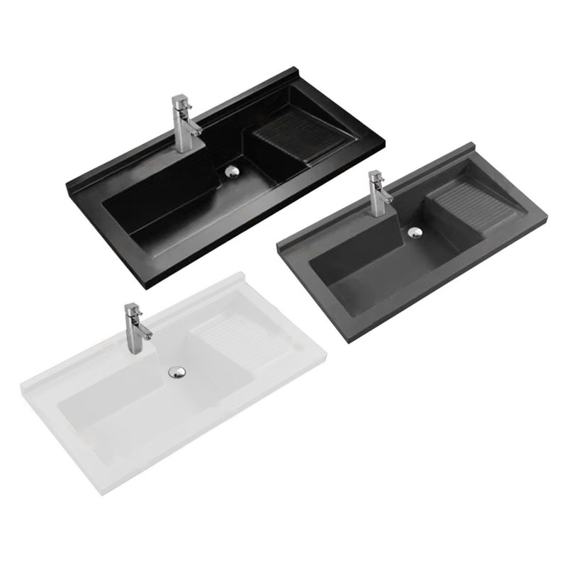 LT-791 white countertop-basins