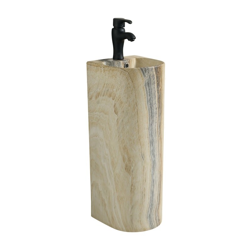 LT-325-DP-CT-179 gold pedestal-basins