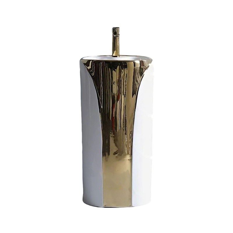 LT-384-GID-WG gold pedestal-basins