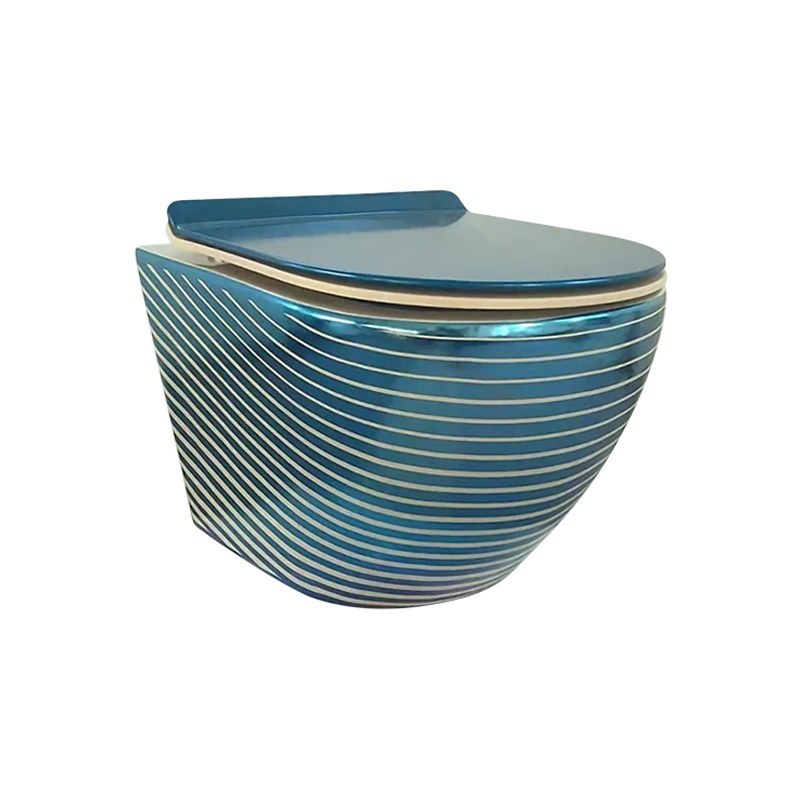 LT-401WA-GI-IBLB colored wall-hung-toilets