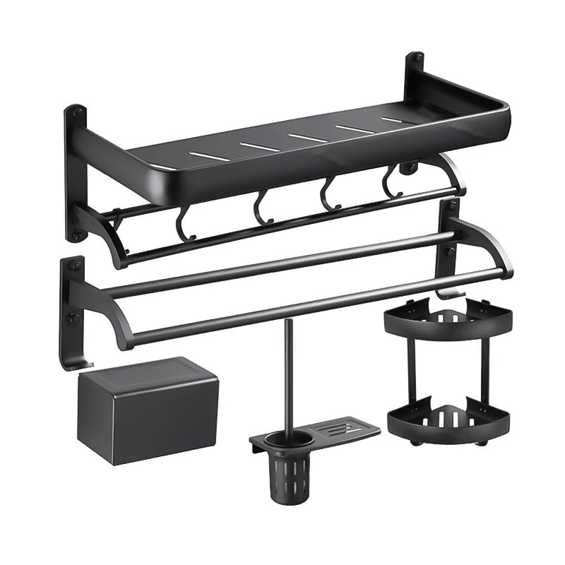 LT-AL5000-5-B bathroom hardware set, towel bar, bath accessory