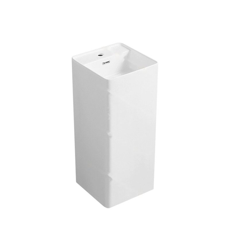 LT-344 white pedestal-basins