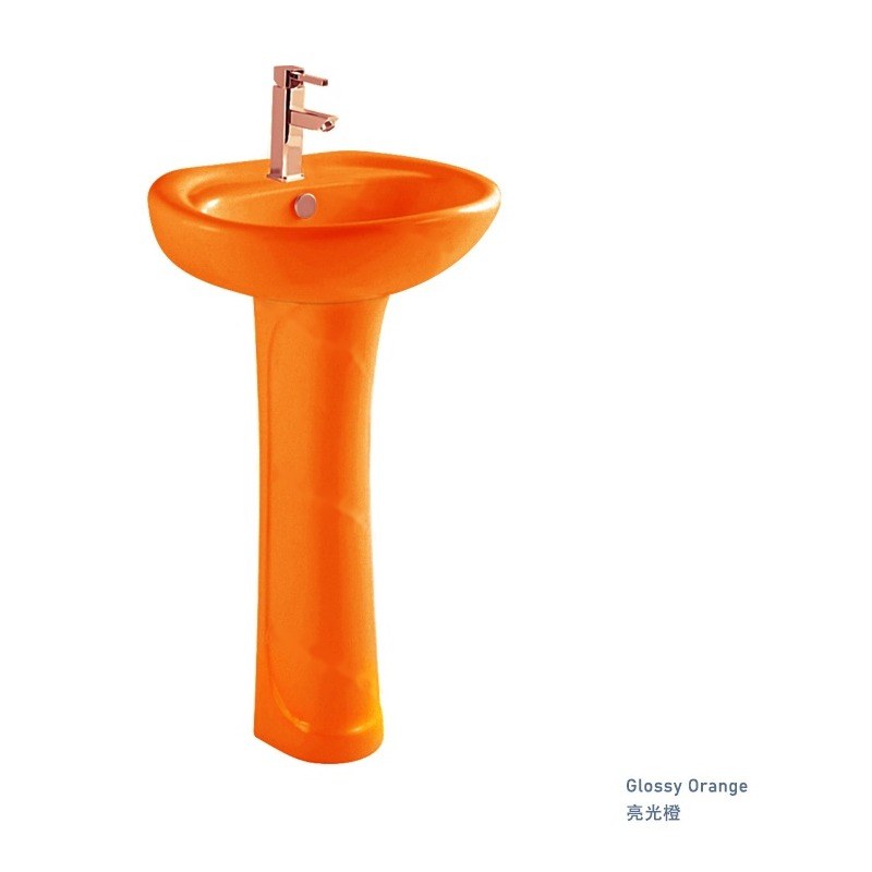LT-322P-CG-O colored pedestal-basins