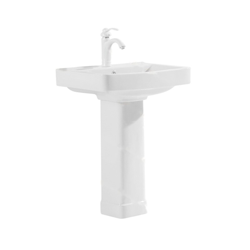 LT-389P-2 white pedestal-basins