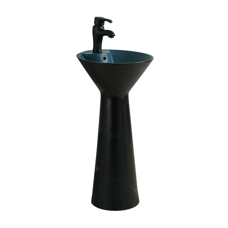 LT-333-M-UBLNSC black pedestal-basins