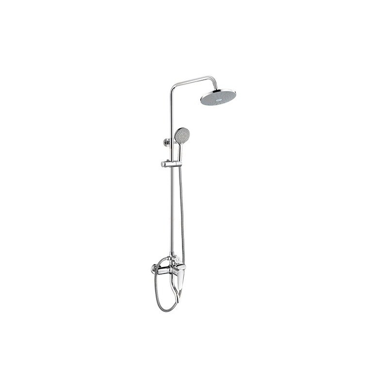 LT-10225-BRA-YTLYHS shower set, shower system, complete shower kit