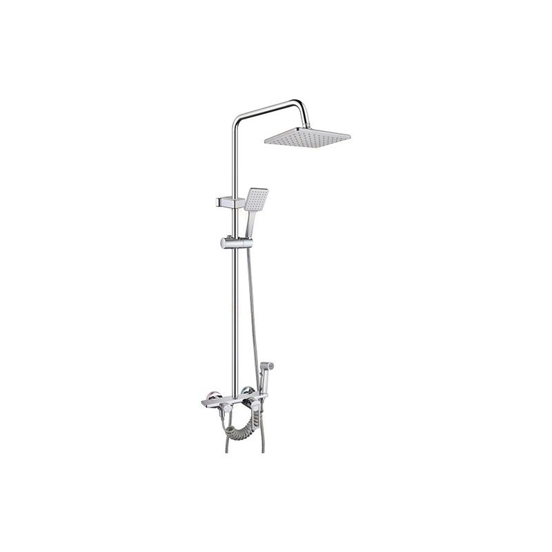 LT-10295-BRA-YTLYHS shower set, shower system, complete shower kit