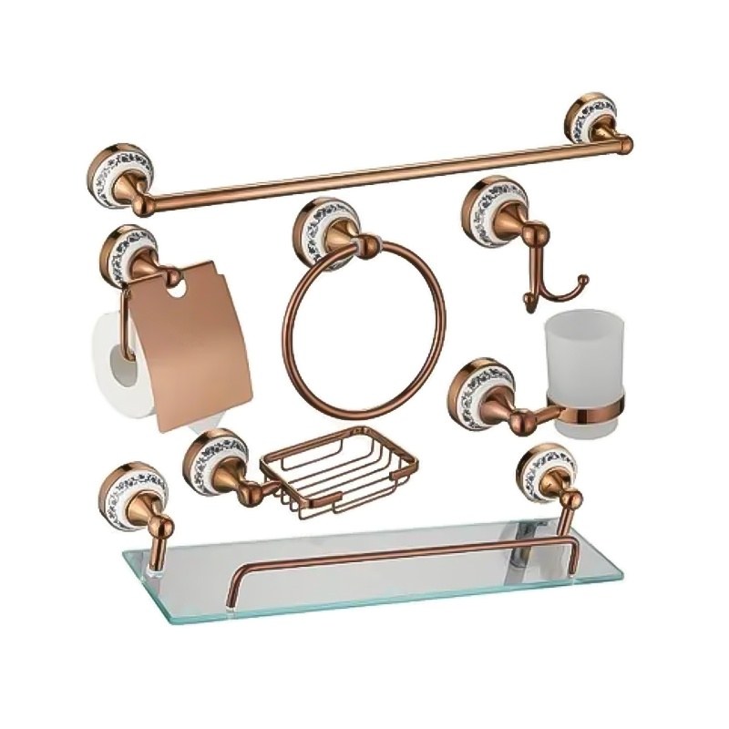 LT-ZS7900-7A-R bathroom hardware set, towel bar, bath accessory