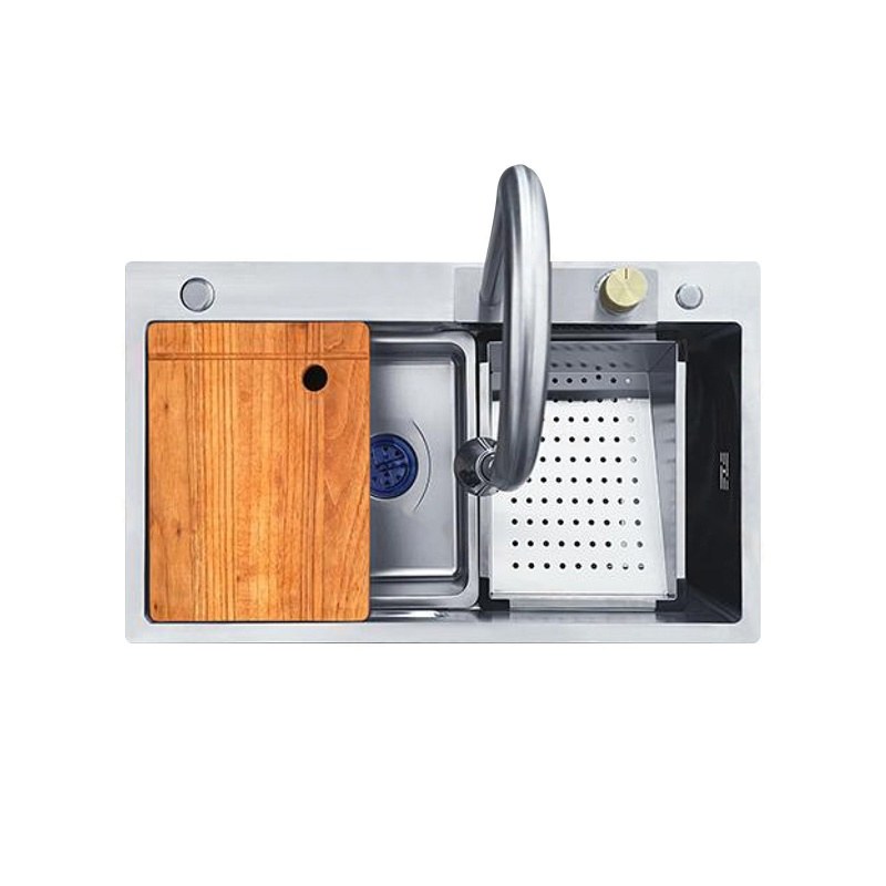 LT-8045FA1LS-Satin kitchen sink, stainless sink, wash basin sink
