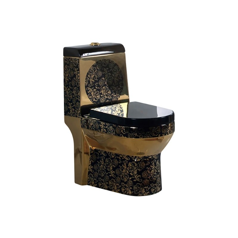 LT-1085-GID-G6 black one-piece-toilets