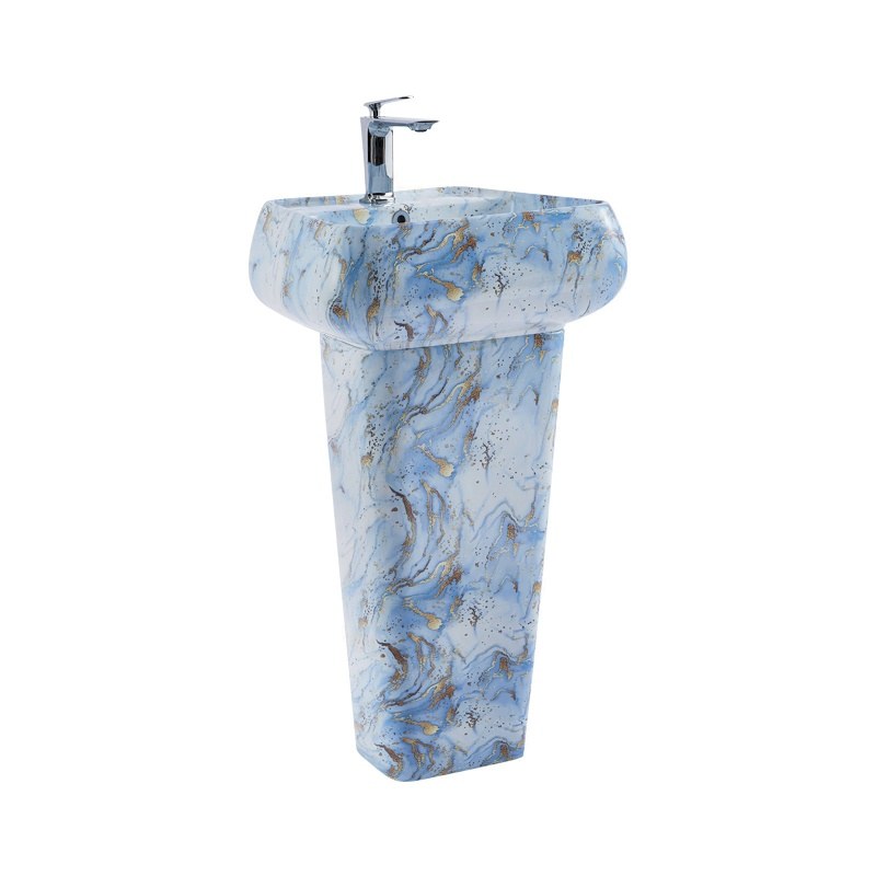 LT-368P-DP-CT3 colored pedestal-basins