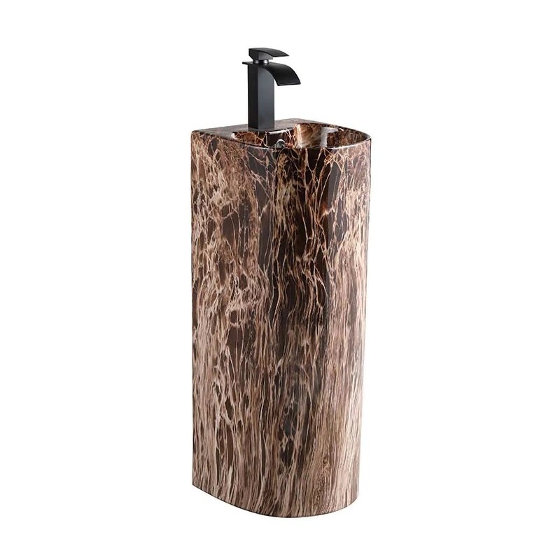 LT-325-DP-CT-1 colored pedestal-basins