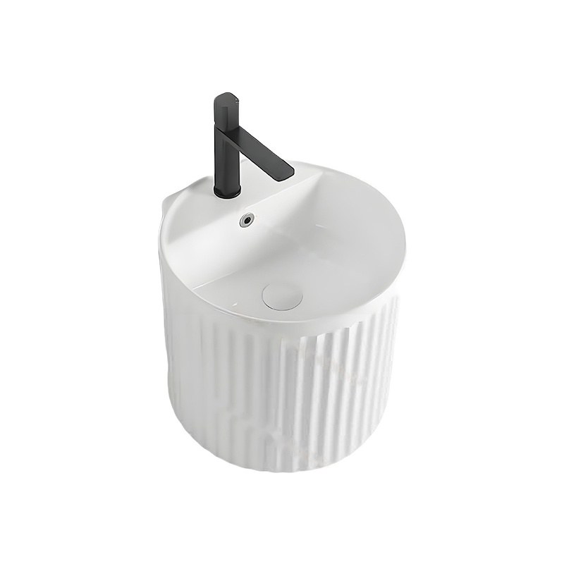 LT-5206 patterned wall-hung-basins