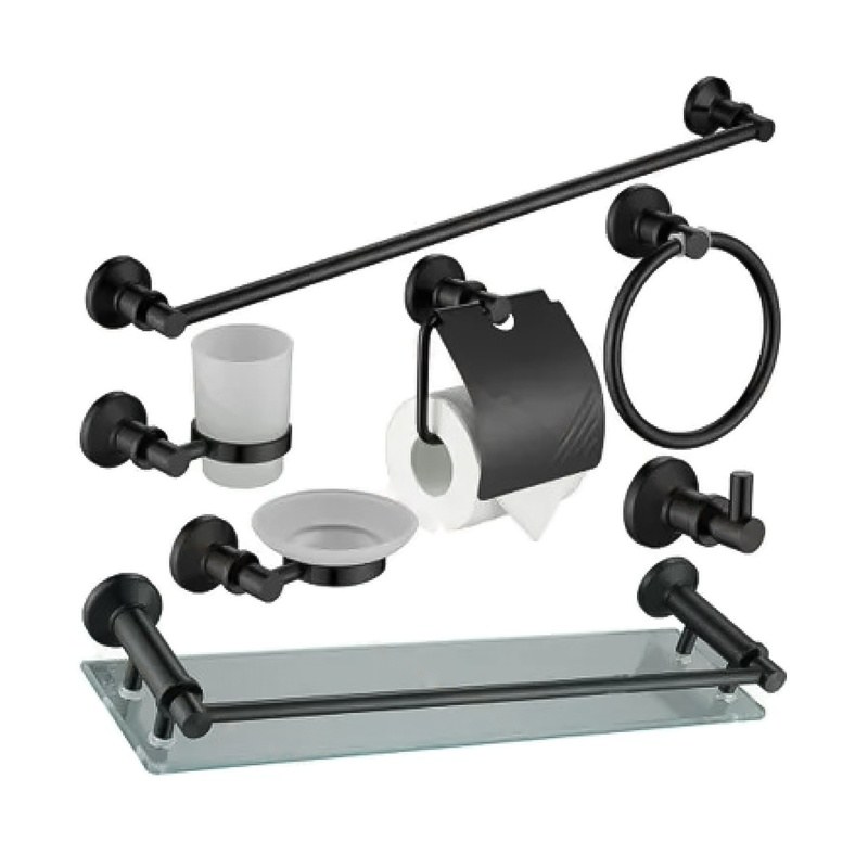 LT-AL8500-7B-B bathroom hardware set, towel bar, bath accessory