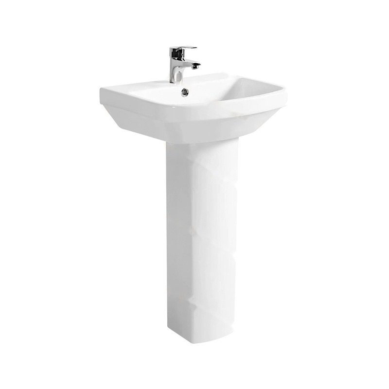 LT-365P white pedestal-basins