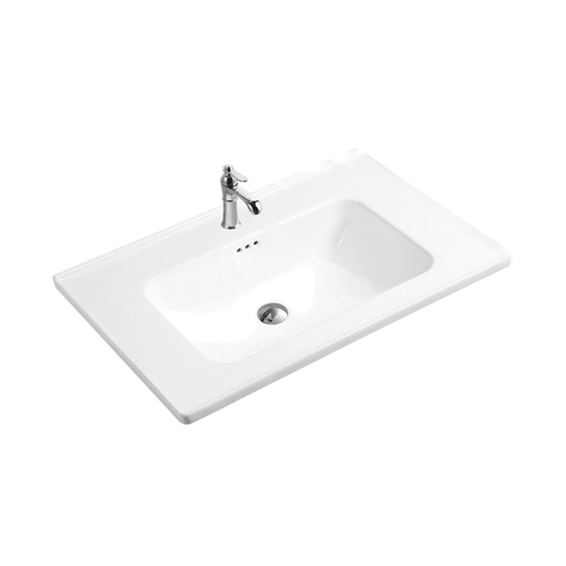 LT-739C white countertop-basins
