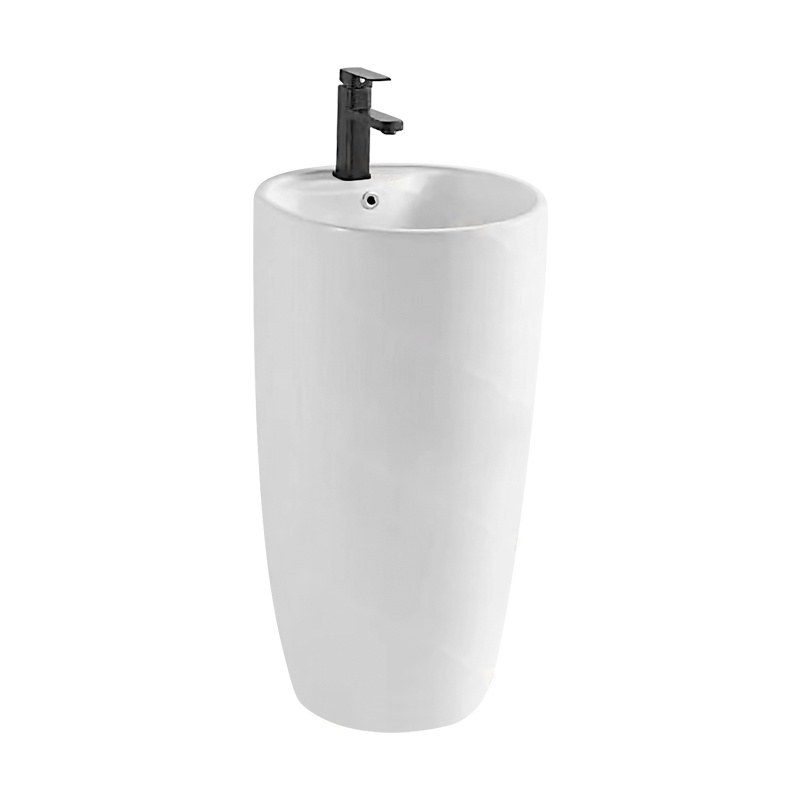 LT-326 white pedestal-basins