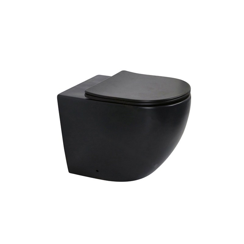 LT-450W-M-BL black wall-hung-toilets
