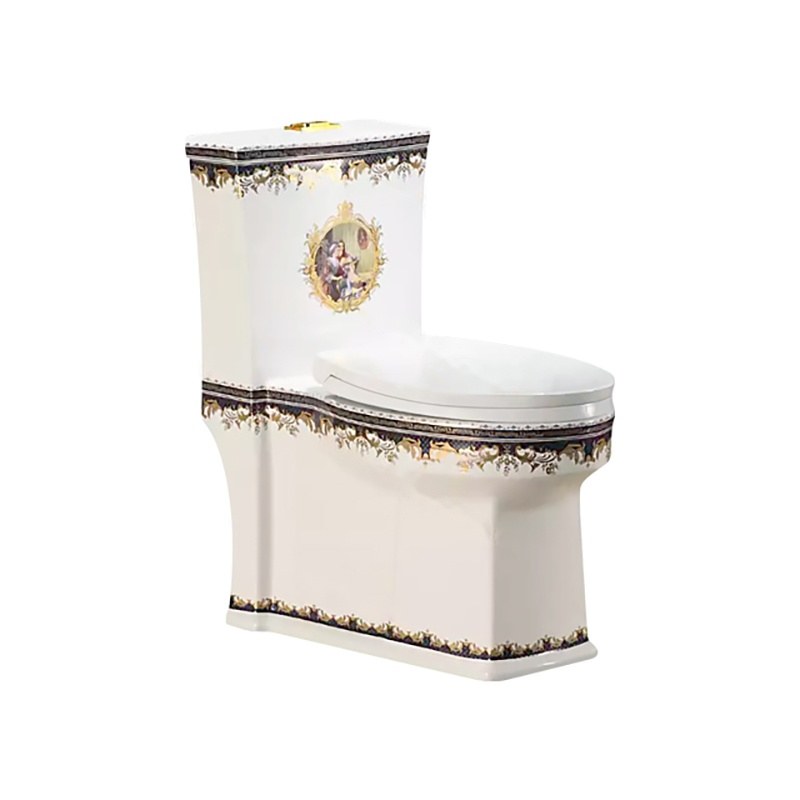LT-1034-CT-1 patterned one-piece-toilets