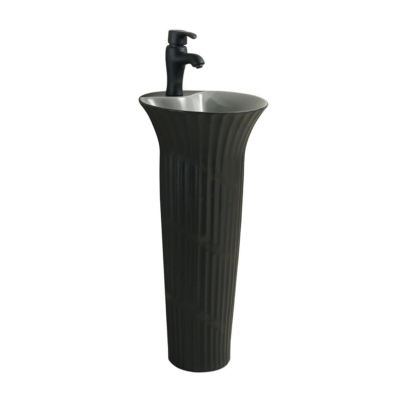 LT-336-M-UBLNLG black pedestal-basins