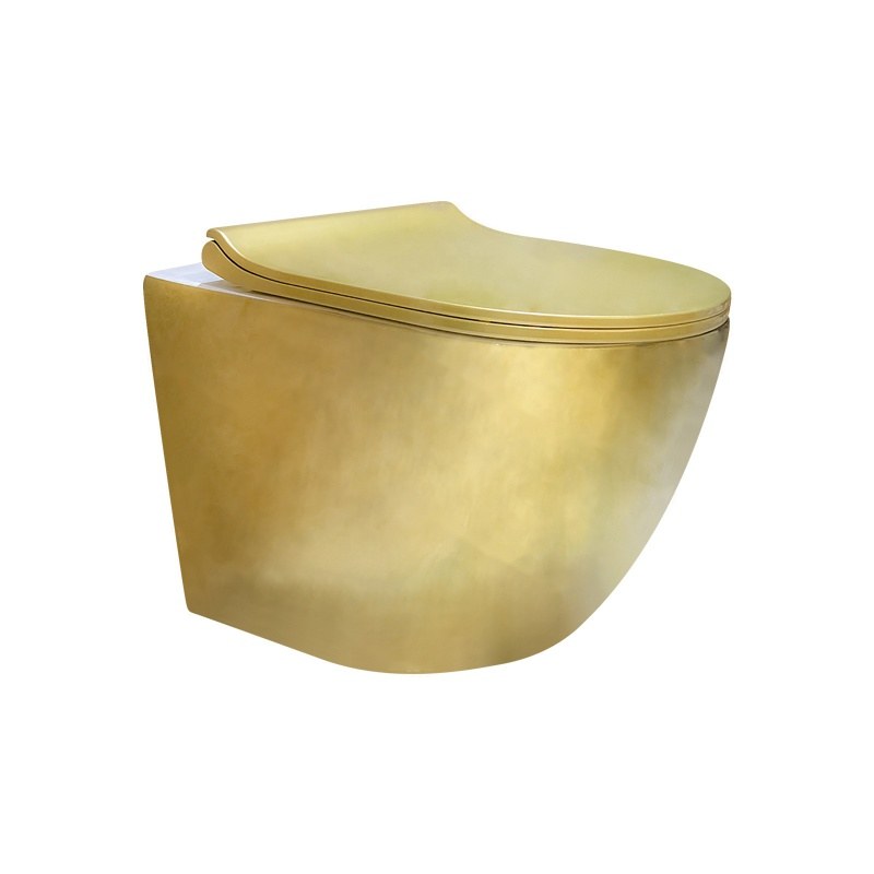 LT-450W-M-PGW gold wall-hung-toilets