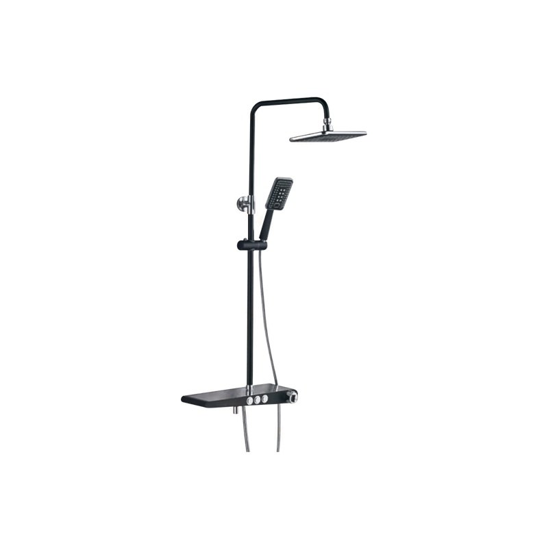 LT-10393-BRA-YTLYHS shower set, shower system, complete shower kit