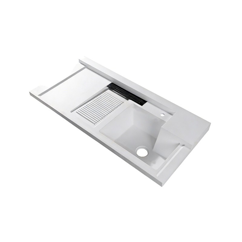 LT-7148 white countertop-basins