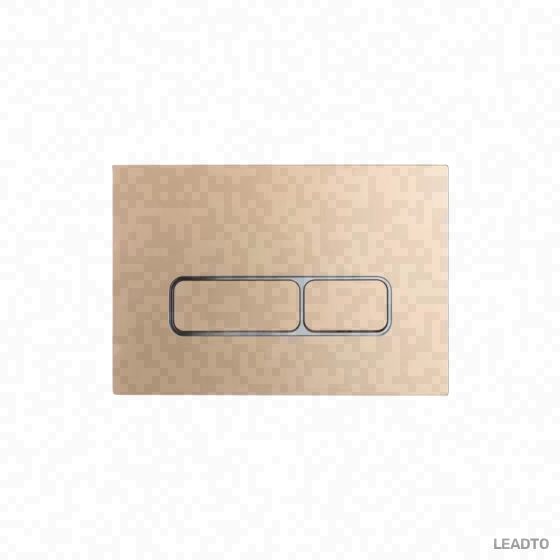 LT-SQR-RG gold concealed-cisterns