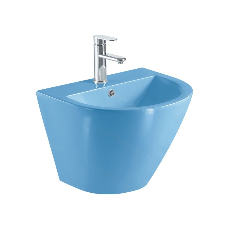 LT-501-CG-BU colored wall-hung-basins