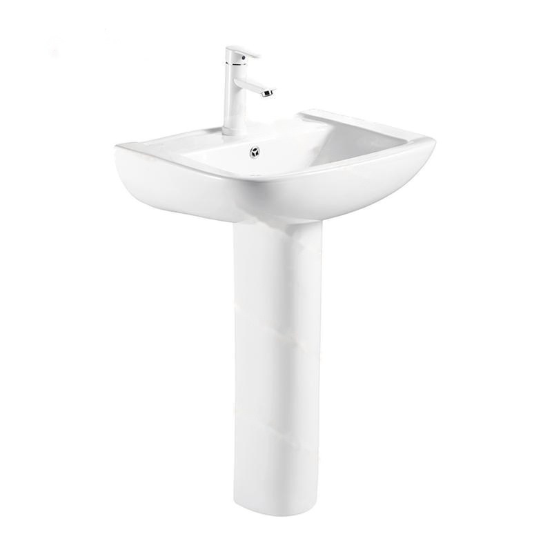 LT-338P white pedestal-basins
