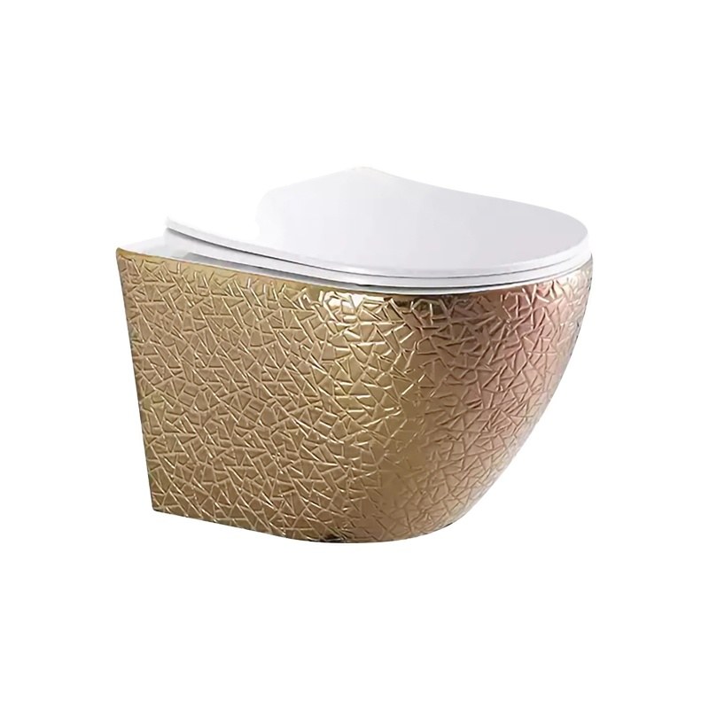 LT-450W-GI-GW5 gold wall-hung-toilets
