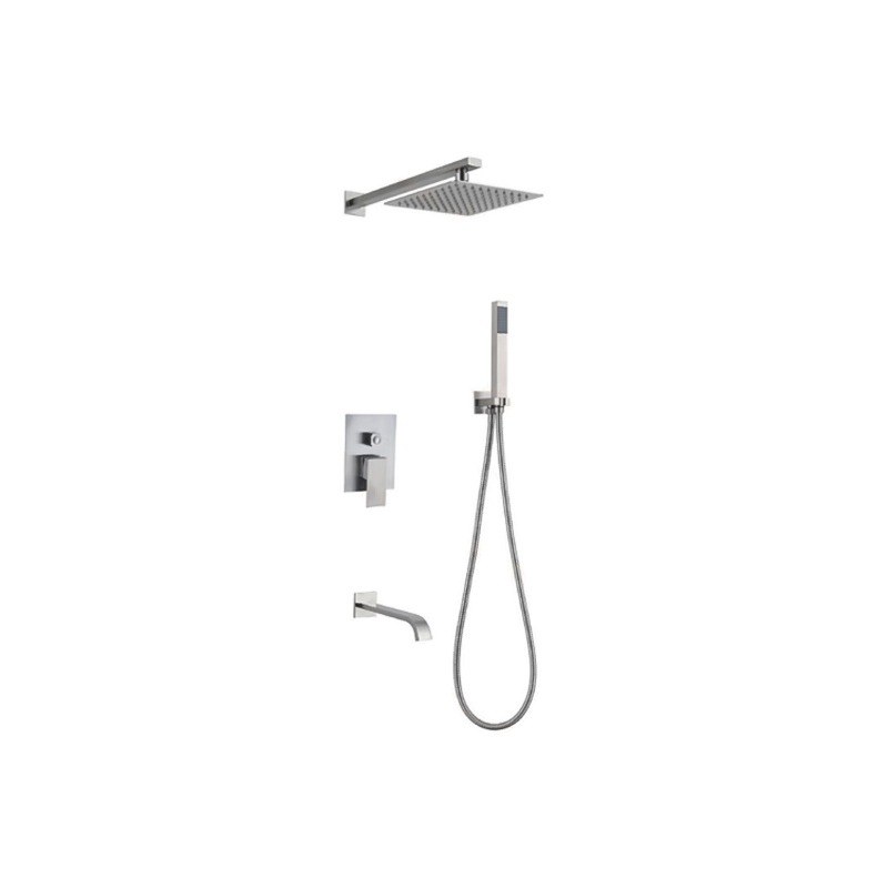 LT-10010-SS-AZLYHS shower set, shower system, complete shower kit