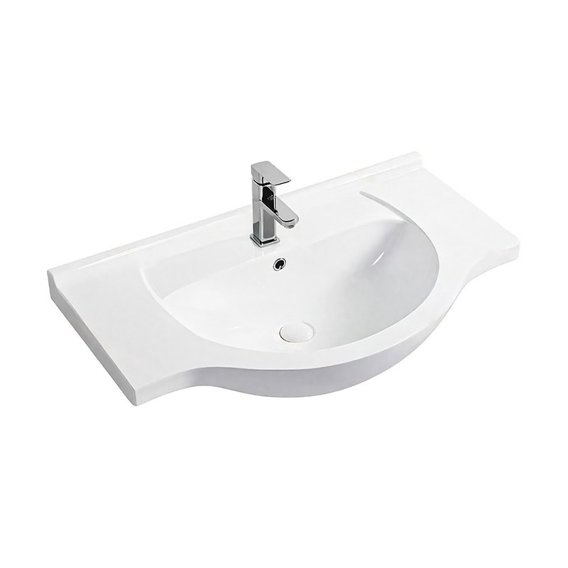 LT-7003 white countertop-basins