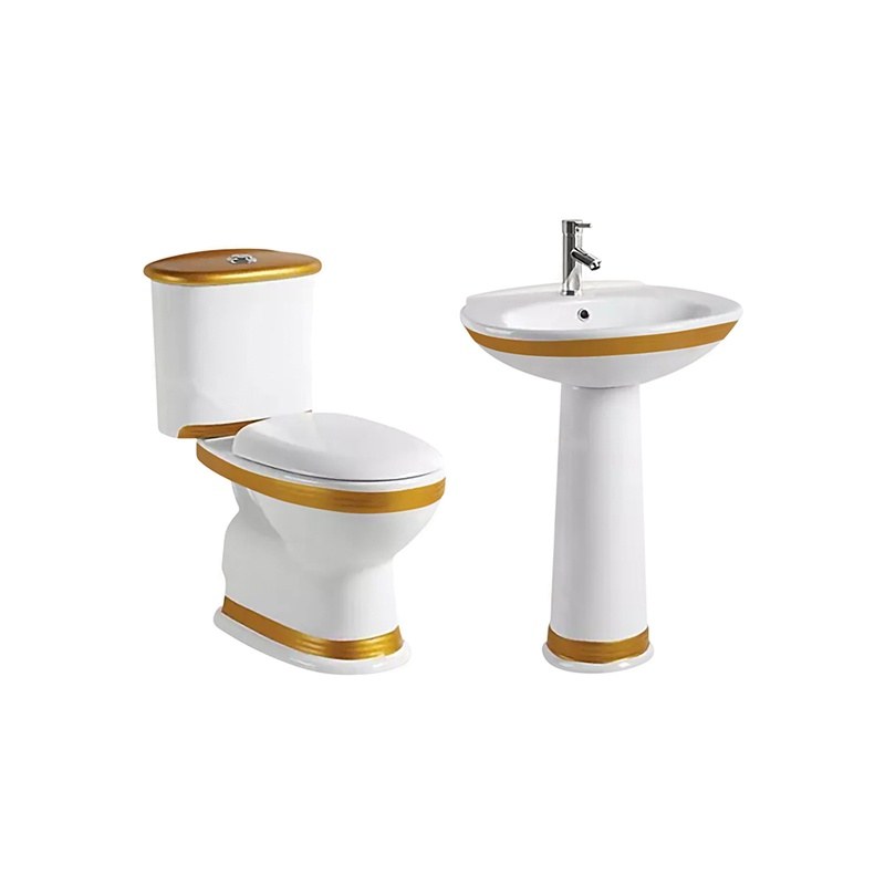 LT-237-GI-WG----LT-337P-GI-WG white two-piece-toilet-suites