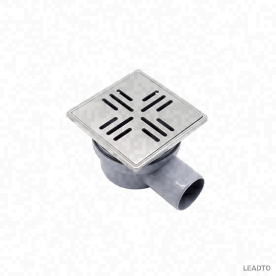 LT-10027-SS PLA-DL floor drain, shower drain, waste outlet