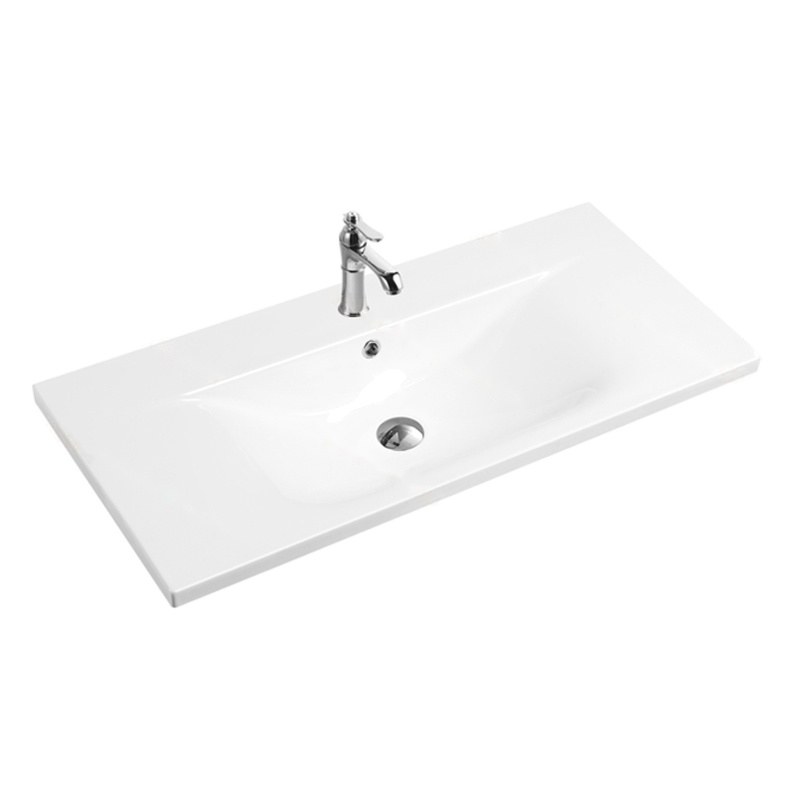 LT-741C white countertop-basins