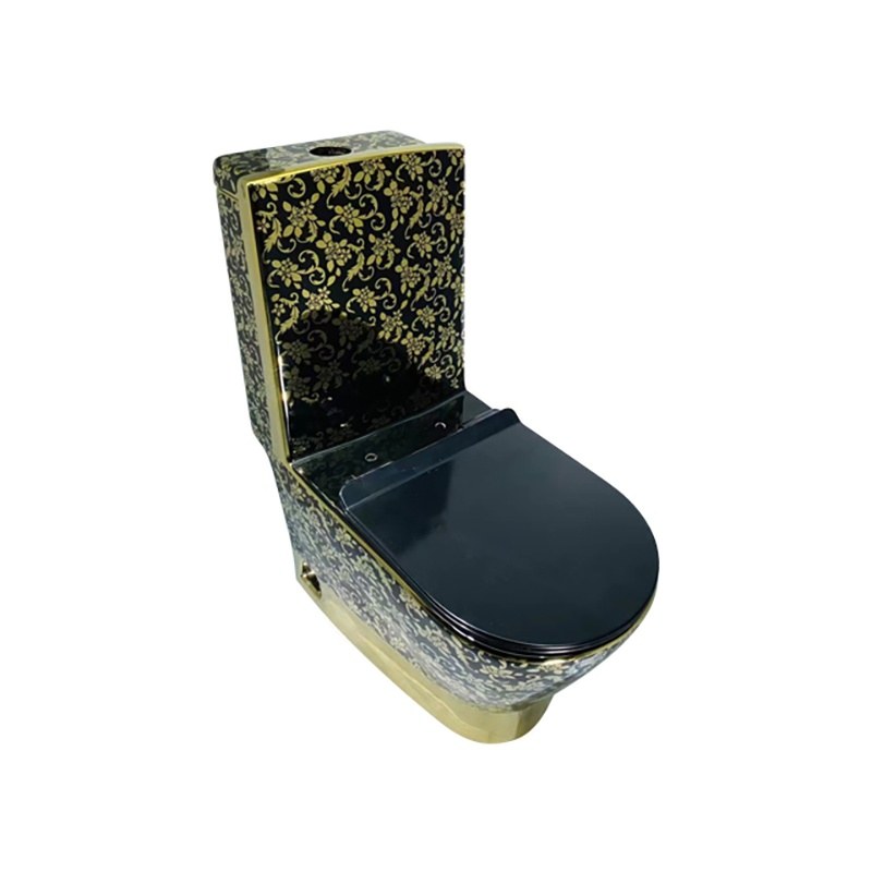 LT-1013-GID-GBL4 colored one-piece-toilets