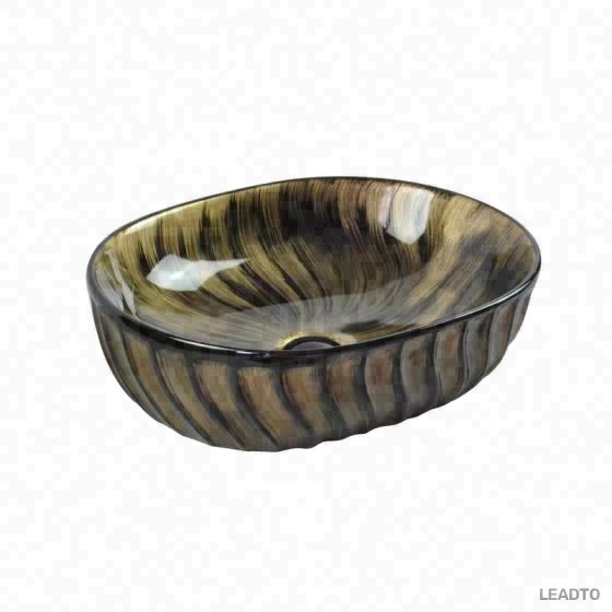 LT-6413-CP-BRBLL gold art-basins