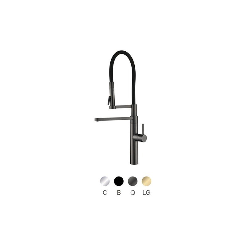 LT-10031-BRA-TCCLSSCLRLT kitchen faucet, kitchen mixer tap, sink faucet